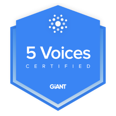 5 Voices Certified